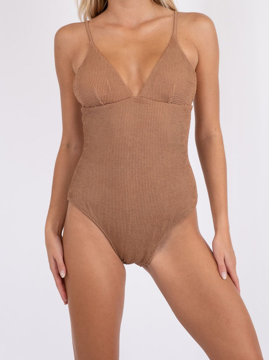 Skin Sand Crepe Swimsuit