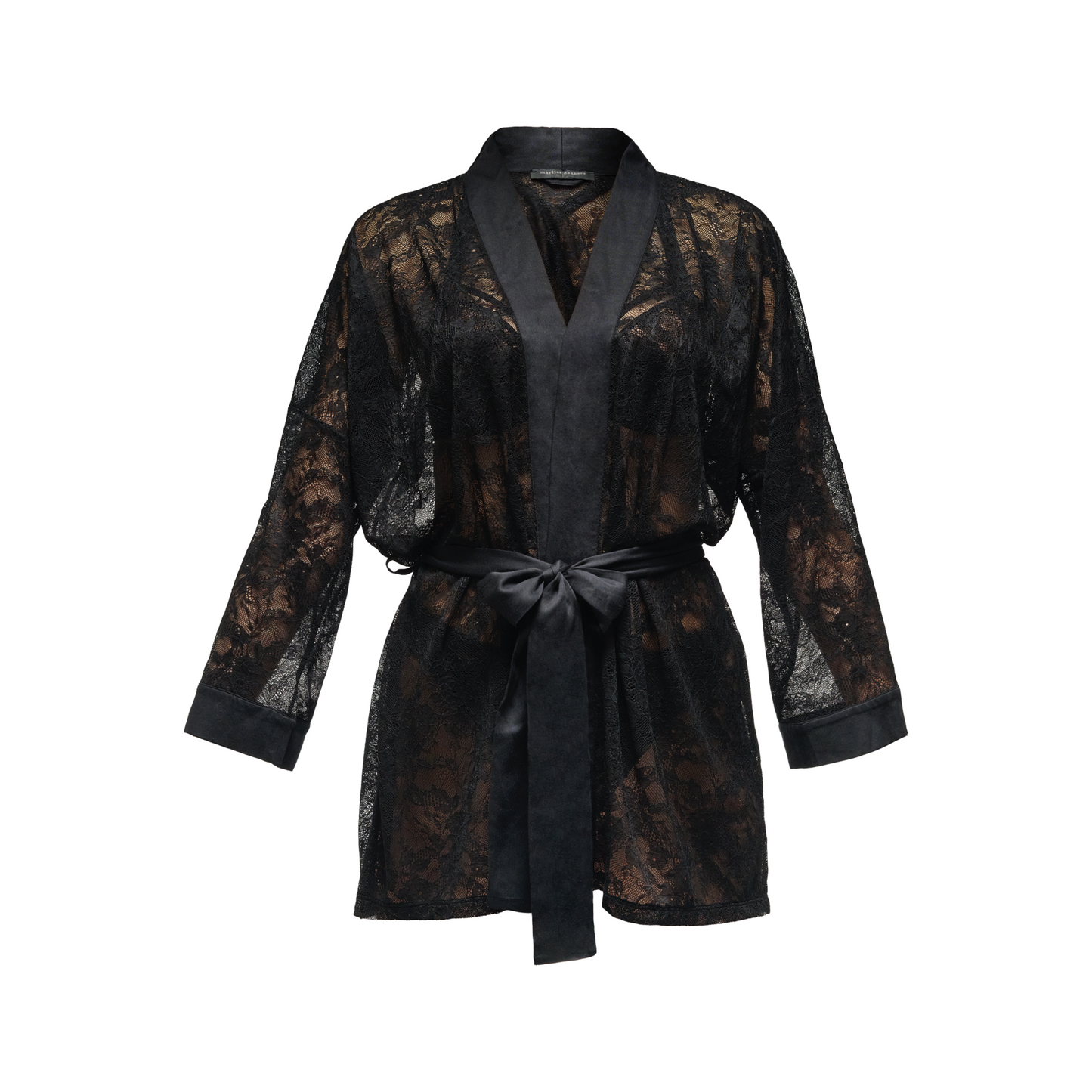 Kimono Black Lace