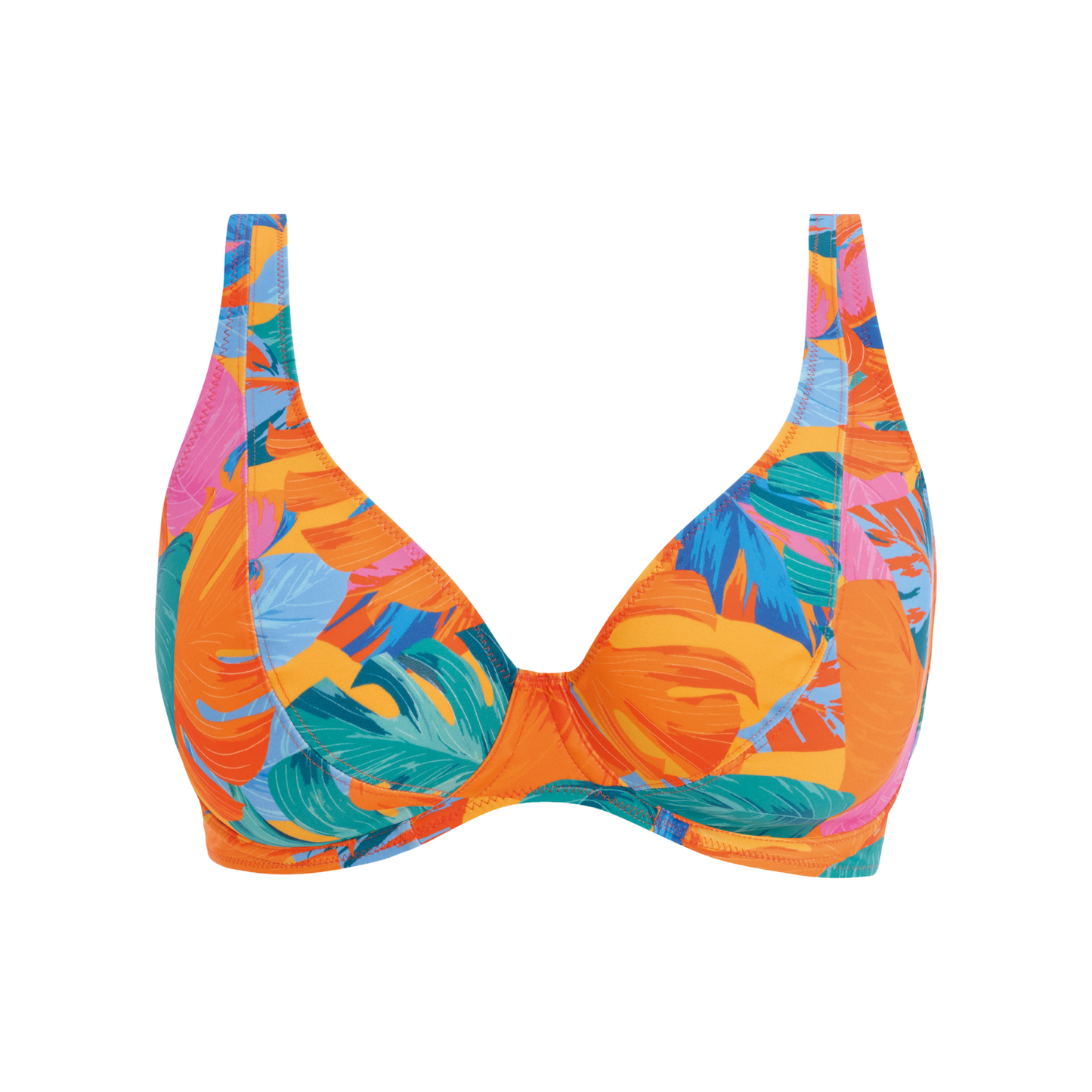 Aloha Coast High Apex Bikini Top